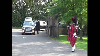 Bagpiper playing Amazing Grace and Going Home [upl. by Azaleah90]