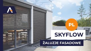 Żaluzje fasadowe SkyFlow – żaluzje aluminiowe od Aluprof [upl. by Ceciley]