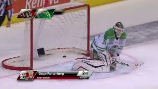 Höjdpunkter Målvaktstabbe gav segern till Frölunda  TV4 Sport [upl. by Beora]