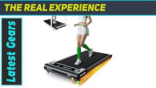 AKLUER Walking Pad Treadmill The Ultimate Home Workout Solution [upl. by Bogart478]