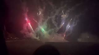 Aberystwyth Fireworks Display  Aberystwyth Rugby Club 2024 [upl. by Illak308]