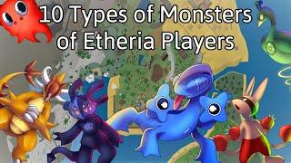 10 Types of Monsters of Etheria Players [upl. by Euqirat713]