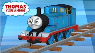 El tren Thomas en español  Carreras de trenes con Thomas y sus amigos Completo latino [upl. by Eecart]