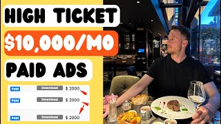 High Ticket Affiliate Marketing 10000month  Paid Traffic [upl. by Yoshi]