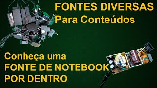 Muitas Fontes Para Conteúdos e Conheça uma Fonte de Notebook por Dentro [upl. by Ybot]