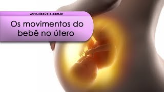 Os movimentos do bebê no útero e seus significados  Fátima Nascimento [upl. by Iznek]