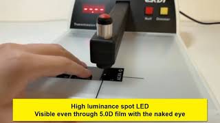 LCNDT DT 300 Densitometer Demo Video New [upl. by Nosreve423]