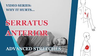 Unique Serratus Anterior Stretching Exercises  Fix Your Shoulder Blade Pain amp Armpit Pain NOW [upl. by Angelico107]