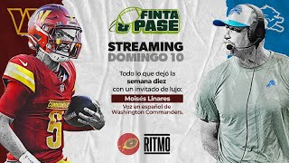 FINTA amp PASE  Semana 10 🏈  Ritmo NFL  10NOV24 [upl. by Reis]