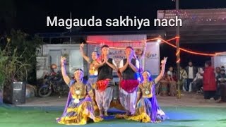 magauda sakhiya nach tharu jati Ka yo nrityaHamro bahumukhi pathsalaDC PRADIP SUNDAStharufyp [upl. by Odab]