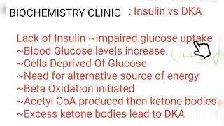 Insulin vs Diabetic Ketoacidosis [upl. by Enyrehtac]