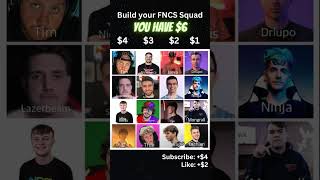 Build your FNCS Squad fncs [upl. by Tichonn]