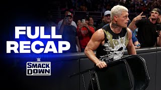 Full SmackDown highlights July 19 2024 [upl. by Maryrose471]