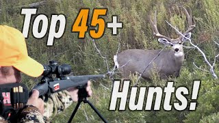 45 Deer Hunts in 20 Minutes Eastmans Hunting Journals [upl. by Barmen759]