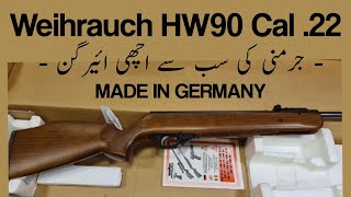 Weihrauch HW90 22 Unboxing GasRam Airgun  2024  Mirza Pardesi [upl. by Freemon]