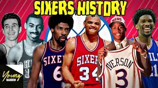 History of the Philadelphia 76ers [upl. by Aihsenak]