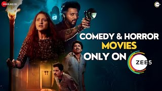 8 Best Indian Horror Comedy Movies available on zee5 Platform  South Indian Horror Movies kakuda [upl. by Lesley]