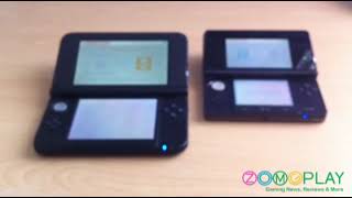 Demonstration Transfer Conent Between 3DS and 3DS XL [upl. by Aisayn]