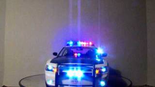 118 Alaska State Troopers Dodge Charger Custom Model Police Car W Pattern Lights [upl. by Acsehcnarf383]