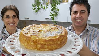 Torta di mele cremosa senza latte e burro  Ricetta [upl. by Analad727]