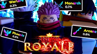 Getting The NEW JUJUTSU KAISEN Units in Anime Royale [upl. by Giefer210]