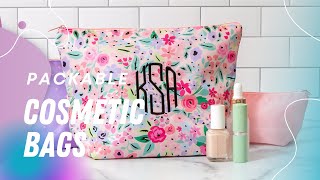 Packable Cosmetic Bags [upl. by Enyehc]