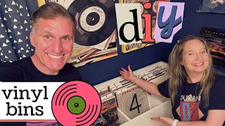 The BEST Vinyl Record Storage DIY [upl. by Turrell]