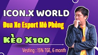 Mở Bán Launchpad IconxWorld ICNX token  Nền Tảng Đua Xe Esport Mô Phỏng trên sàn kommunitas [upl. by Sherlock]