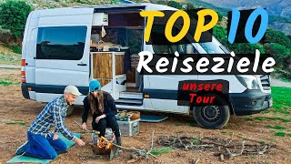 Vanlife Highlights unserer Europa Reise mit dem Wohnmobil  Unsere Route [upl. by Feinberg19]