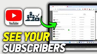 How To See Your Subscribers on YouTube 2024 Updated Way [upl. by Enidaj]