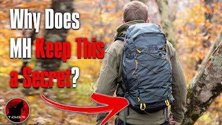 This Pack Has a Hidden Feature thats Awesome  Mountain Hardwear JMT 35 Backpack Review [upl. by Wesla]