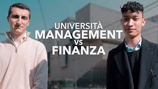 UNIVERSITÀ DI ECONOMIA MANAGEMENT VS FINANZA  Confronto e Opinioni sulla nostra esperienza Bocconi [upl. by Reckford]