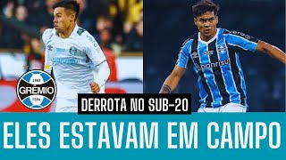 Com Arezo e Aravena Grêmio Sofre Derrota no GreNal da Copinha [upl. by Jacquenetta384]