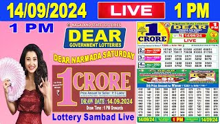 Nagaland Lottery Sambad Live 1pm 14092024  Lottery Live [upl. by Nuj]