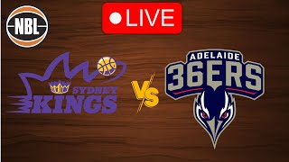 🔴 Live Sydney Kings vs Adelaide 36ers  Live Play by Play Scoreboard [upl. by Orgel684]