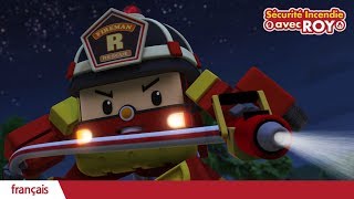 🚒Sécurité incendie avec ROY 🔥 Ep 1720  Robocar POLI Français [upl. by Anirehtak]