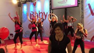 Kangatraining Babywelt München 2014 [upl. by Rayham]