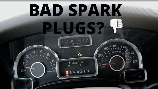 SYMPTOMS OF BAD SPARK PLUGS [upl. by Ylrak29]