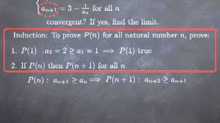 M105 proving properties by induction limit of sequences defined inductively [upl. by Anaz]