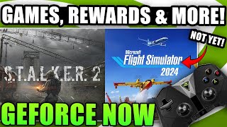 New GFN Games Flight Simulator Update amp Member Reward  GeForce NOW News [upl. by Eliathas235]