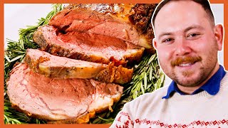 How To Make The Perfect Prime Rib  Delish [upl. by Amalberga695]