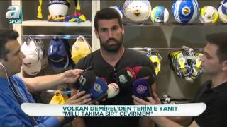 Volkan Demirelden Fatih Terime yanıt  A Spor [upl. by Ennairam]