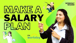 How to Create and Assign Salary plan in Workday Compensation module [upl. by Esiled]