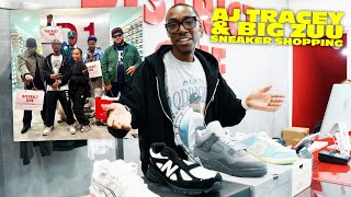 Sneaker Shopping with AJ Tracey amp Big Zuu at District One NY [upl. by Keel]