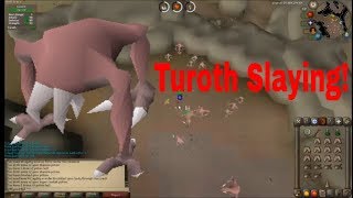 OSRS  Turoth slayer and location Great loot [upl. by Ybba]