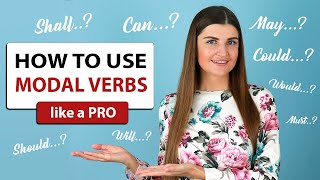 Modal Verbs in English How to Use Modal Verbs Correctly Grammar Lesson [upl. by Myles43]