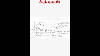 What is Angina pectoris Angina pectoris क्या होता है pharmacy Best notes 📙📝Pharmacotherapeutics [upl. by Norab]