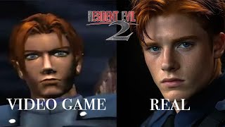 Transforming Resident Evil 2’s 1998 Characters into Real People with AI Magic [upl. by Anailuy]