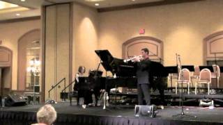 Charles Chaynes Concerto for Trumpet and Piano Mvt 2  2011 International Trumpet Guild [upl. by Enniroc884]