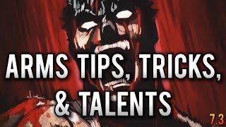 Arms Warrior Tips Tricks and Talents for Antorus the Burning Throne [upl. by Yecnay]